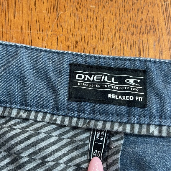 Men’s cotton shorts, dark blue. - Picture 2 of 4